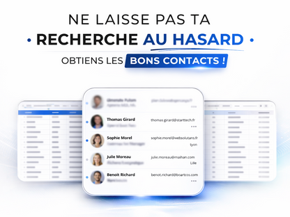 Pack Contacts – Obtenez votre liste en 48h !